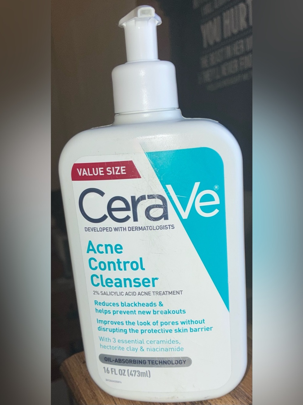 Brand New CeraVe Acne Control Cleanser (Value Size 16 oz) - Never Used